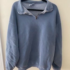 Vintage Zip Up Crewneck
